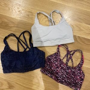 LuLu Lemon Energy Sports Bra bundle.